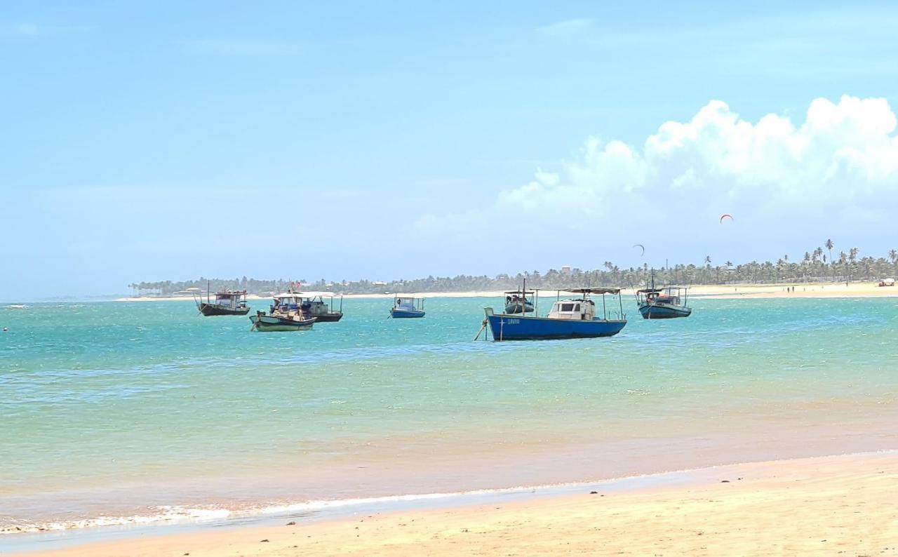 Guarajuba Pe Na Areia Apartment ภายนอก รูปภาพ